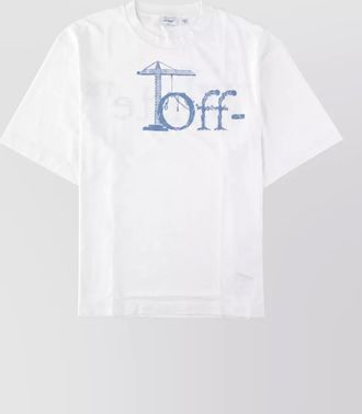 Off-white cotton shirt