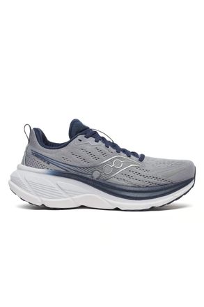 Saucony Mens Hurricane 25 Wide Shoes In Flint/navy