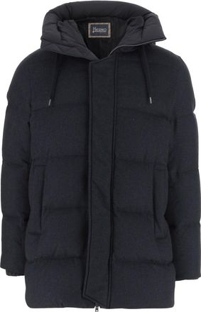 Herno Silk And Cashmere Padded Down Jacket