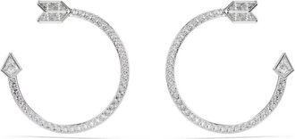 Swarovski Idyllia Hoop Earrings - Dames - Oorbellen - Grijs - ONE Size - Accessoires