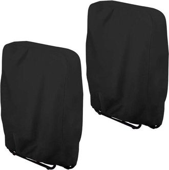OEM Funda Impermeable Para Silla, Funda Impermeable Para Silla, Funda Para Sillas Plegables, 71x20/34x110cm, Gris, Tela Oxford 210d, Impermeable