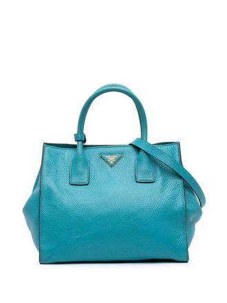 トートバッグ PRADA Woman Tote bags Blue 1BG5522HGX F0V98 AUTH LUXURY PRADA BAG SHOPPER HANDBAG 1BG189 BLUE FABRIC NEW