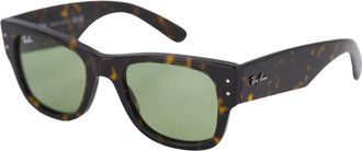 Ray-Ban Mega Wayfarer Zonnebril - unisex - Zonnebrillen - Bruin - 51 MM - Accessoires