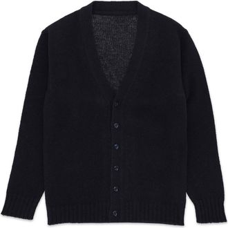 Fortela Wool Cardigan in Dark Blue at Nordstrom, Size Xx-Large Eu
