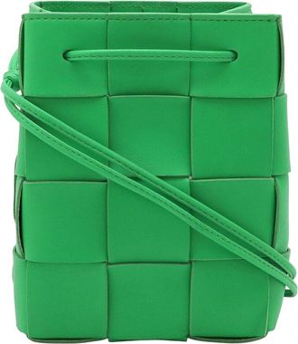 Bottega Veneta Maxi Intrecciato Small Cassette Bucket Bag (Authentic Pre- Loved)