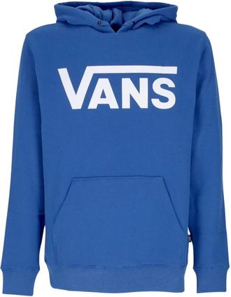 Vans Klassieke Blauwe Hoodie met Koord - Heren - Hoodies - Blauw - XS - Katoen - Hoodies & sweatvesten