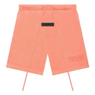 Fear of God FW22 Essentials Shorts Coral FOG-FW22-083