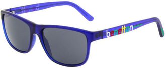 Benetton 5022 650 Mens Sunglasses Blue Size 56