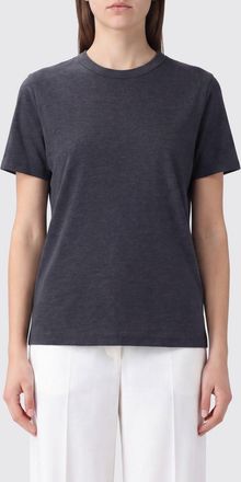 Brunello Cucinelli Short-Sleeved Crewneck T-shirt in Pure Cotton