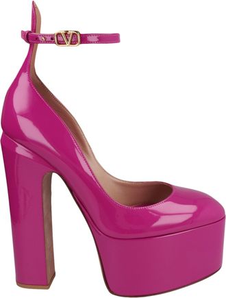 Valentino Tan-Go Platform Pumps