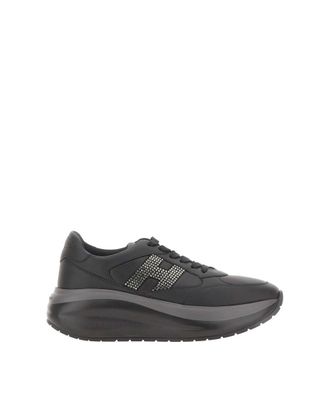 Hogan Black Logo Sneakers