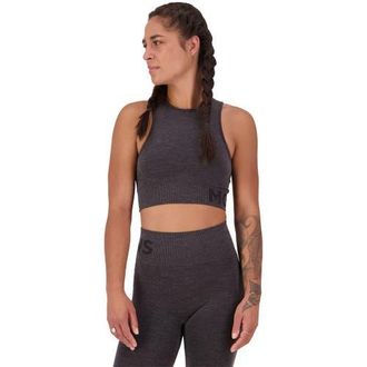 Mons Royale Solace Merino Seamless Tank Top - Womens in Forged Iron at Nordstrom, Size X-Small