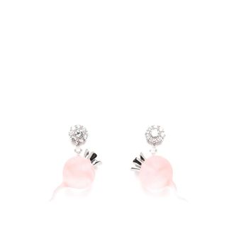 Yvmin Flower-embellishment Drop Earrings