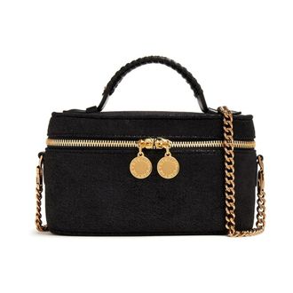 Stella McCartney Falabella Vanity Case - female - Stella McCartney - Handbags - Black - ONE SIZE - Bags
