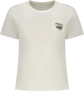 Pepe Jeans London Mujer, Camisetas, Blanco, Talla: XS