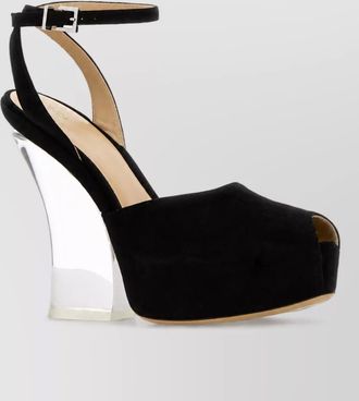 Fendi suede sandals