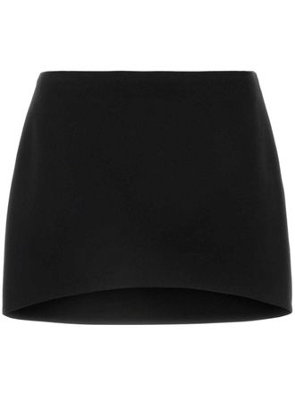 Givenchy Womens Wool Mini Skirt - Black - Size EU 38 (Womens)