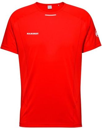 Mammut Aenergy First-Layer T-Shirt Funktionsshirt für Herren | rot