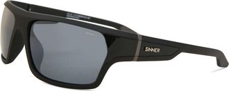 Sinner Blanc Polarized SISU-821-10-P03 Mens Sunglasses Black Size 60