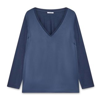 Fiorella Rubino Mujer, Blusas y Camisas, Azul, Talla: XL