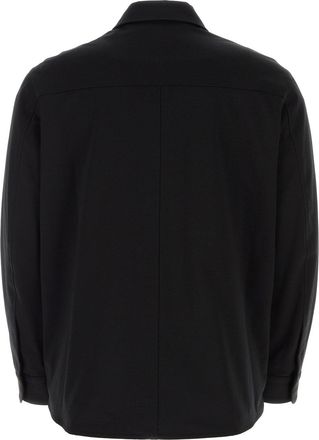 Dolce & Gabbana Logo-Patch Shirt - Black