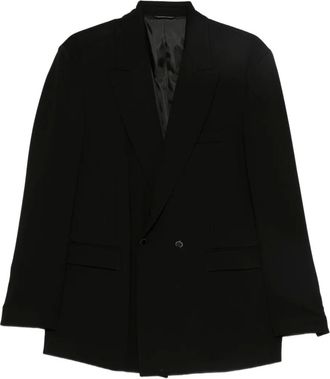 Daniele Alessandrini double-breasted blazer - Black