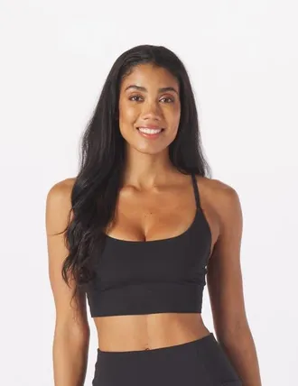 Glyder Pure Bra in Black at Nordstrom, Size X-Small
