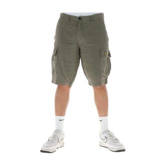 Lyle & Scott Casual Shorts, male, Green, Size: W34 Shorts