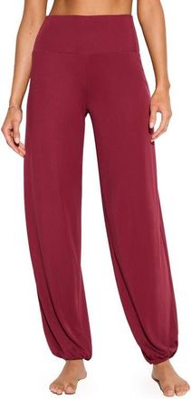 Spiritual Gangster Karma High Waist Jogger Pants in Mahogany at Nordstrom, Size X-Small
