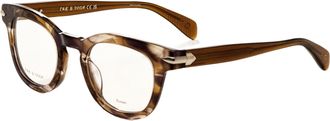 Rag & Bone Rag & Bone Mens 48 mm Brown Opticals