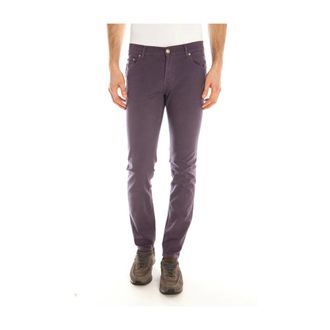 Daniele Alessandrini Slim Fit Jeans, male, Purple, W36, Pj4610L1003431Viola