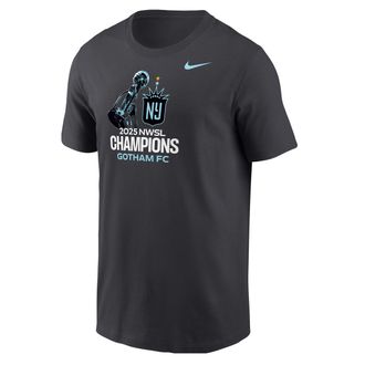 Nike Mens Gotham FC NWSL Champions T-Shirt in Grey | M11332P840SBF-ANT