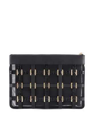 Elisabetta Franchi Studs Clutch Bag