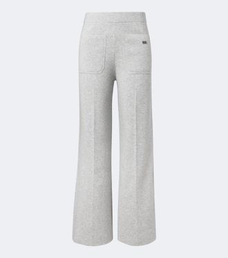 Victoria Beckham Wool and cashmere wide-leg pants
