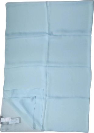Dolce & Gabbana Zijden Stola - Dames - Zijden sjaals - Blauw - ONE Size - Accessoires
