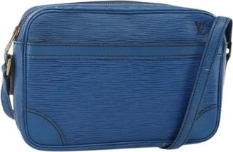 Louis Vuitton Pre-owned Cross Body Bags, female, Blue, Size: ONE SIZE Pre-owned Vintage Epi Shoulder Bag