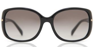 Prada PR 08OS CONCEPTUAL 1AB0A7 Womens Sunglasses Black Size 57
