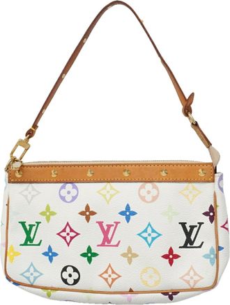 Louis Vuitton Blanc Pouch (Pre-Owned)