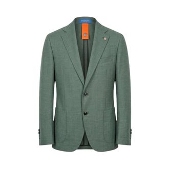 Bharnaba Ab-7207 Blazer - - Suits - Uomo - Verde - M