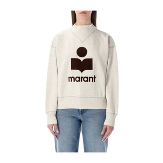 Isabel Marant Sweatshirts, female, Beige, Size: 2XS Sweatshirt