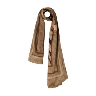Guess Accessoires, Dames, Veelkleurig, ONE Size, Gedrukte Kefiah Sjaal
