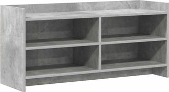 vidaXL Mueble De Tv 100 X 33 X 47 Cm Gris Hormig&oacute;n Vidaxl