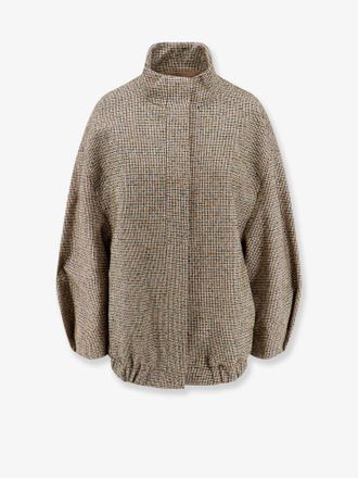 Dries Van Noten Giubbino Voles in misto cotone e lana - DRIES VAN NOTEN - gender_Woman