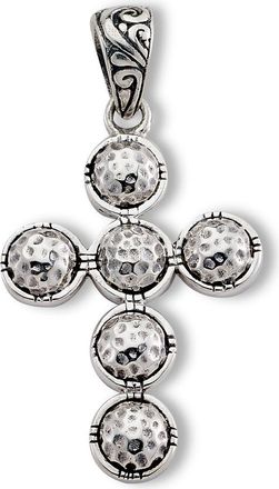Samuel B. Sterling Silver Hammered Cross Pendant at Nordstrom Rack