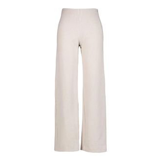 Raffaello Rossi Broek met wijde pijpen en instapmodel - Dames - Broeken - Beige - Maat: 2XL Jersey