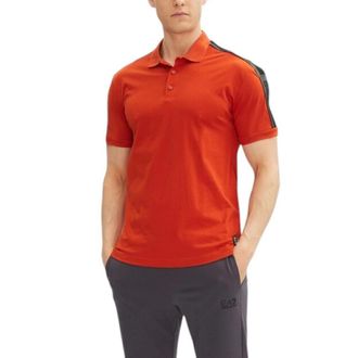 Emporio Armani Polo Shirt - Heren - Polos - Oranje - 3XL - Katoen - Tops