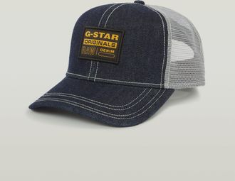 G-Star Denim Embro Baseball Trucker Cap - Donkerblauw - Heren