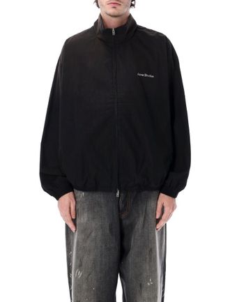 Acne Studios Black Mock Collar Jacket