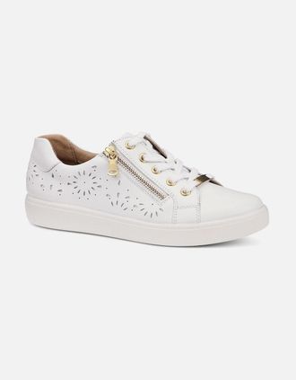 Hotter Womens Wonder Womens Extra Wide Trainers - White - Size: 5.5