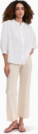 Rebecca Taylor Marianne Blouse in Ivory at Nordstrom, Size Medium